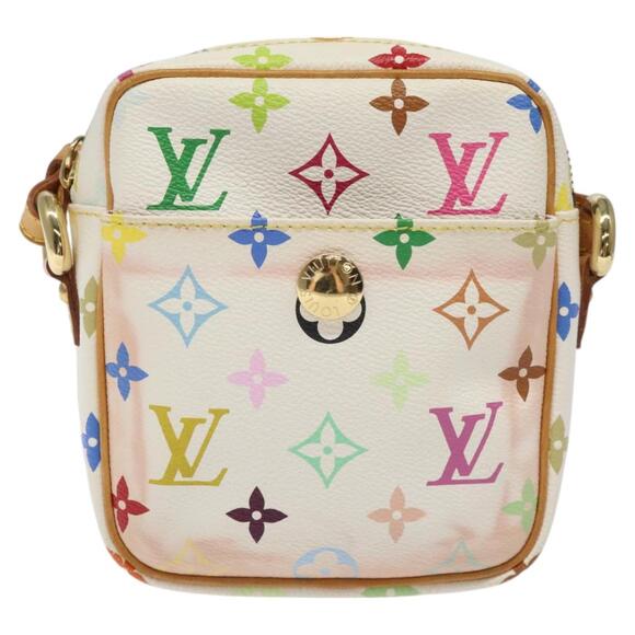 LOUIS VUITTON Monogram Multicolor Lift Shoulder Bag White M40055 - Picture 13 of 16